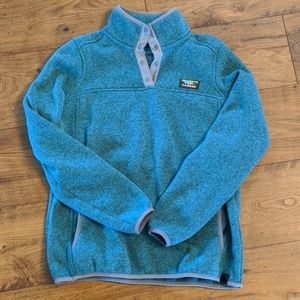 LL Bean snap pullover